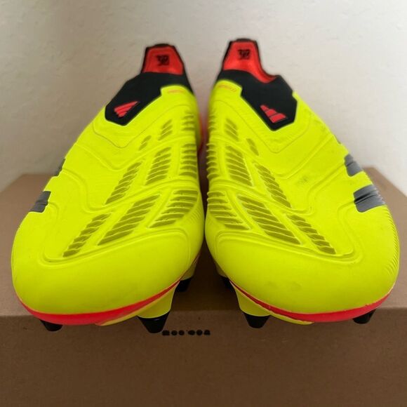 adidas Predator Elite LS Neon Yellow and Black Shoes